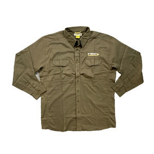 First Tactical Shirt Mens XL Long Sleeve Utility Work Military Law Enforcement